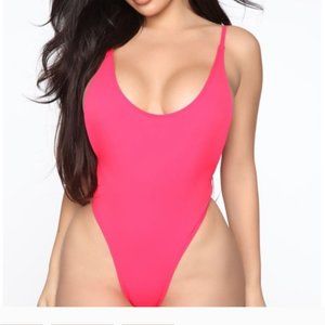 High Cut One Piece Swim NWT